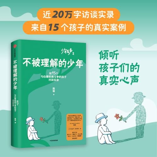 《不被理解的少年》视角独特的亲子关系书，聚焦青少年心理健康