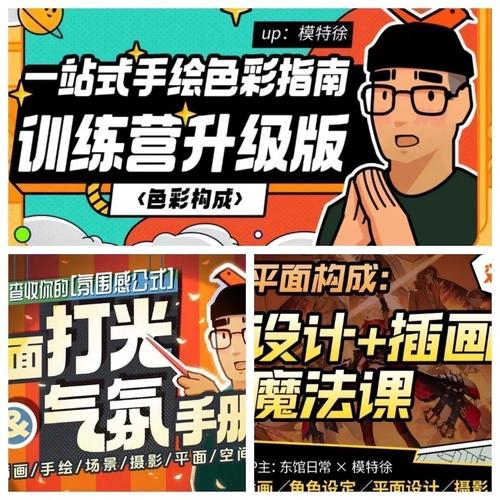 模特徐平面绘画课程合集