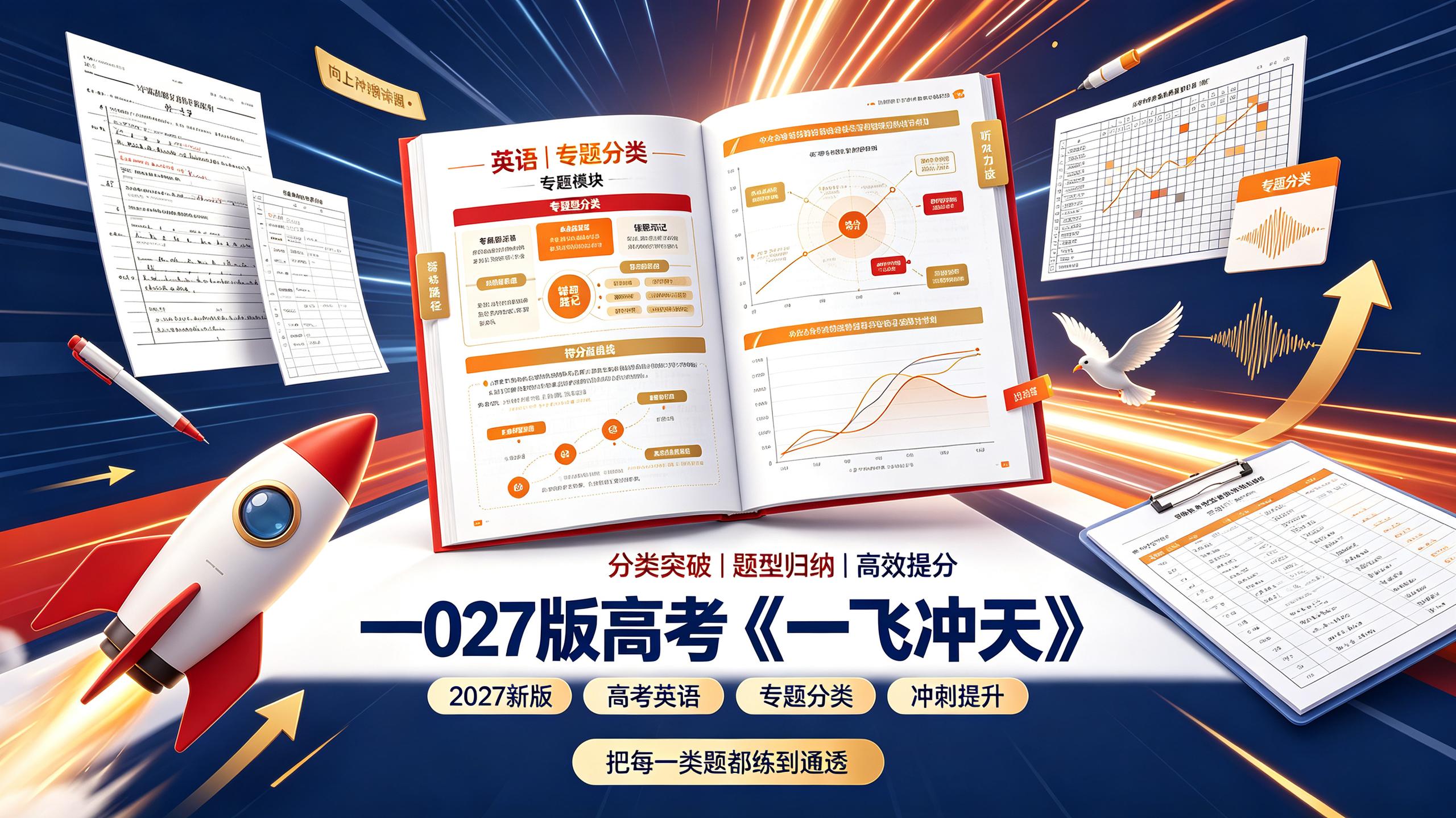 2027版高考《一飞冲天》专题分类(英语)插图 2027版高考《一飞冲天》专题分类(英语)