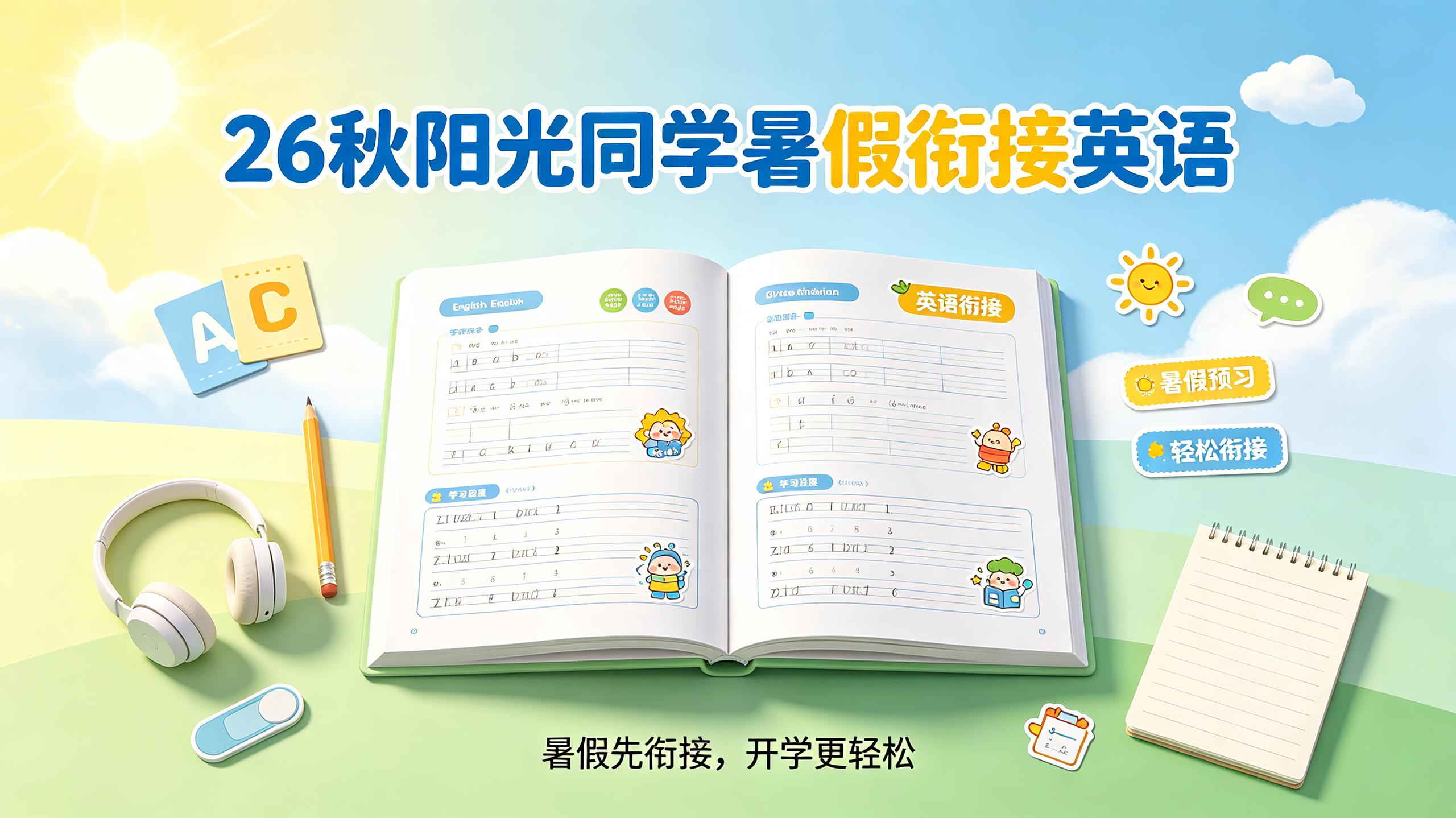 26秋阳光同学暑假衔接英语