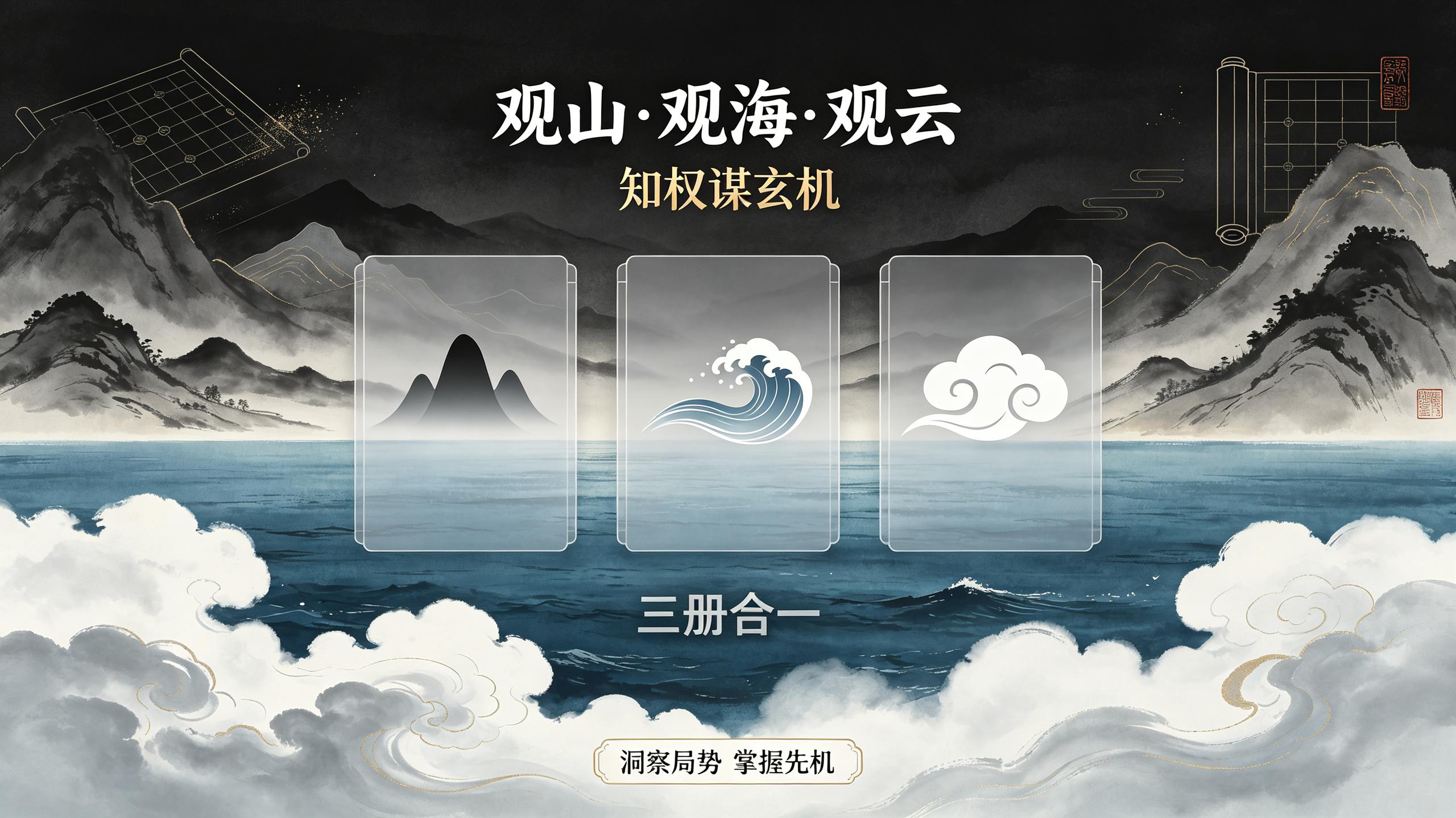 观山+观海+观云 (三册) 知权谋玄机插图 观山+观海+观云 (三册) 知权谋玄机
