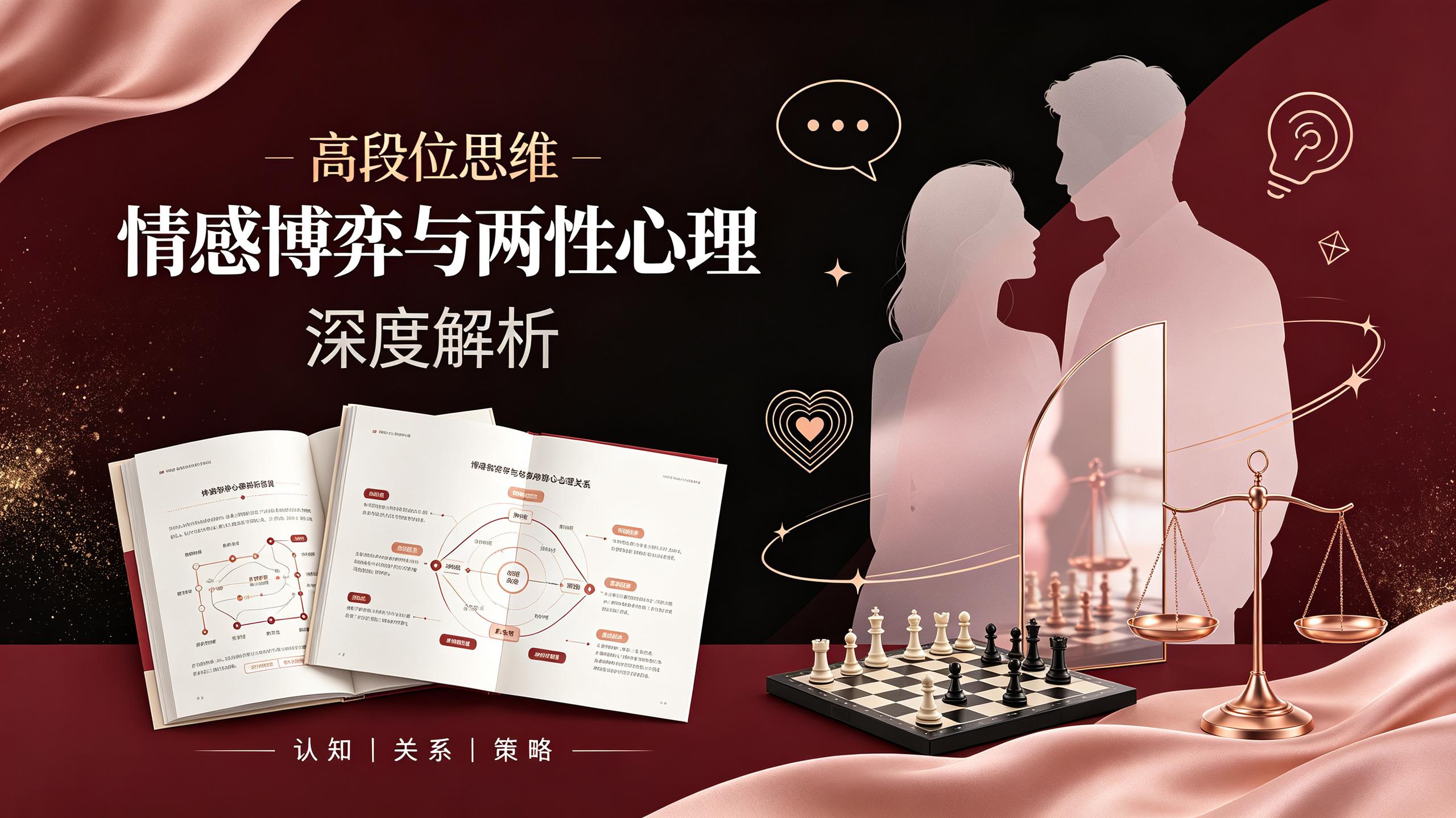 《高段位捞女思维》:情感博弈与两性心理深度解析插图 《高段位捞女思维》:情感博弈与两性心理深度解析