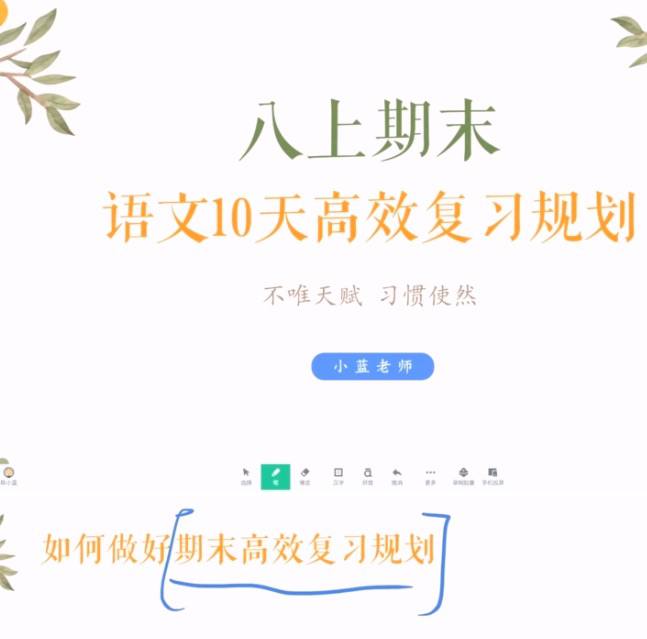 小蓝老师初中语文课程资料合集，重方法、重落实、提分快