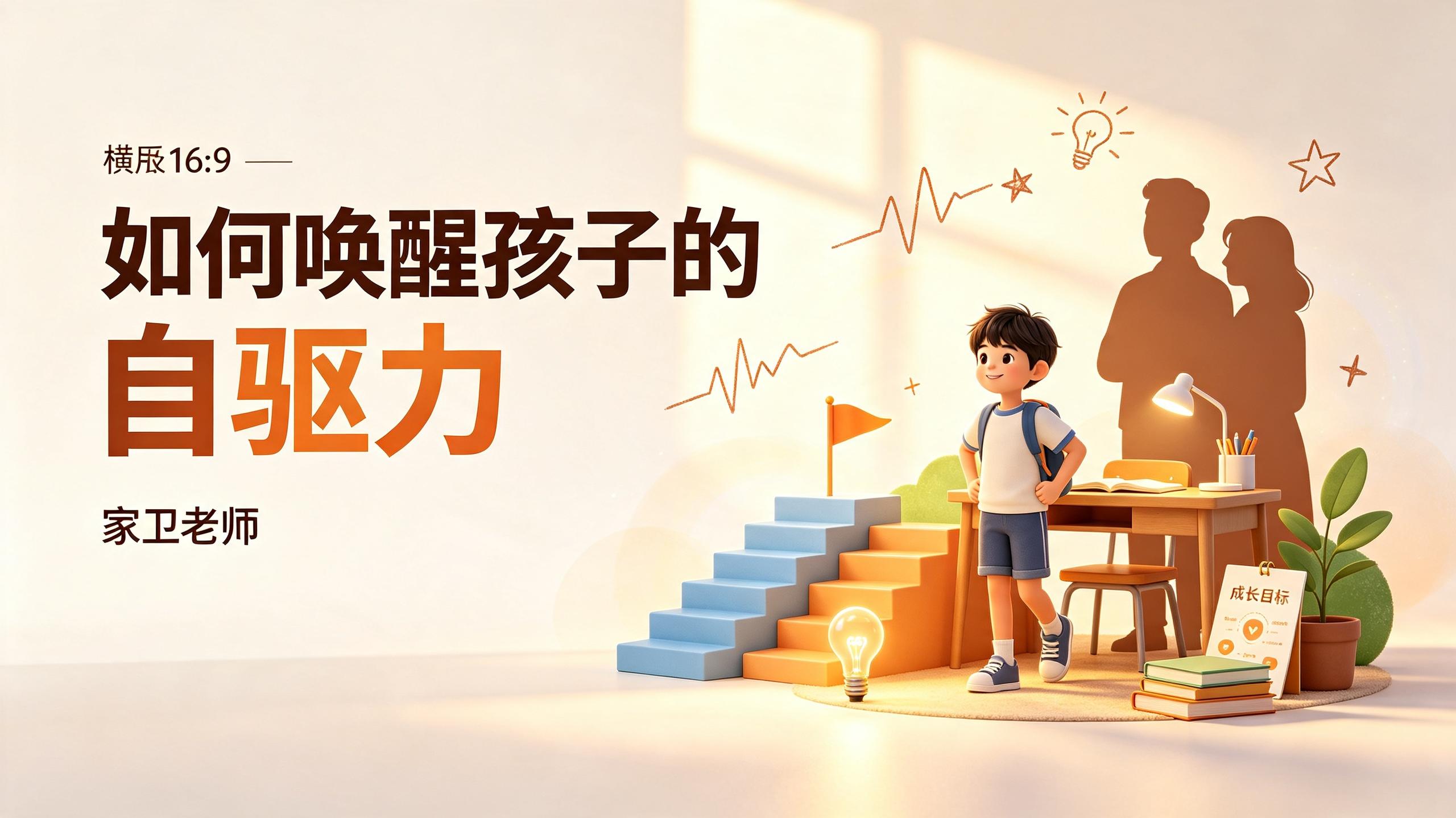 家卫老师【如何唤醒孩子的自驱力】