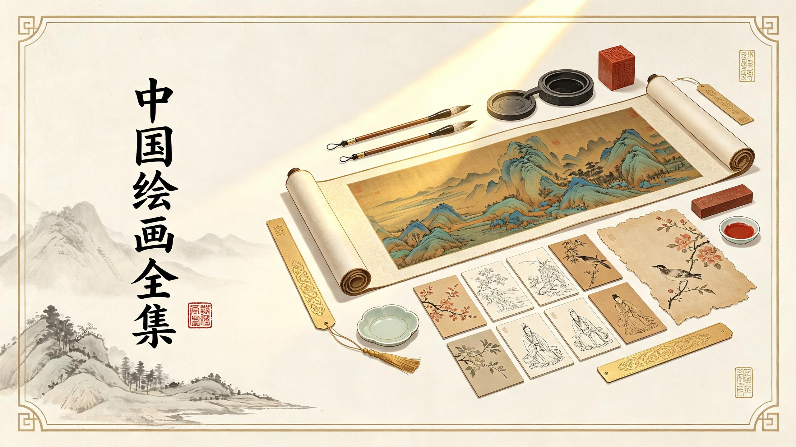 《中国绘画全集》|国画艺术|高清电子版插图 《中国绘画全集》|国画艺术|高清电子版