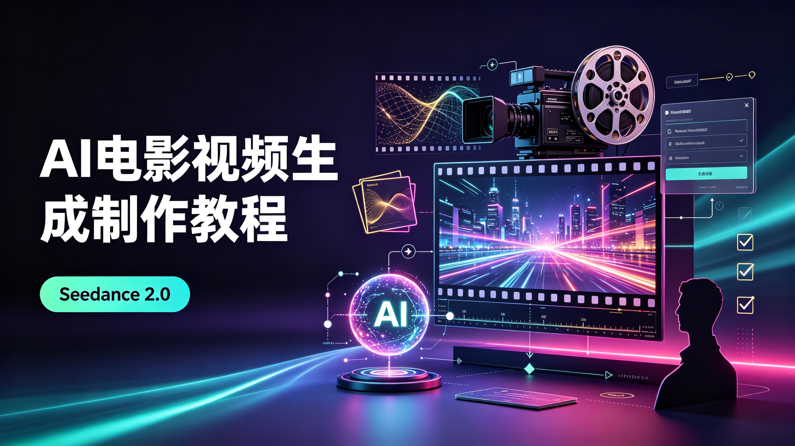 字节跳动的Seedance 2.0 AI电影视频生成制作教程插图 字节跳动的Seedance 2.0 AI电影视频生成制作教程