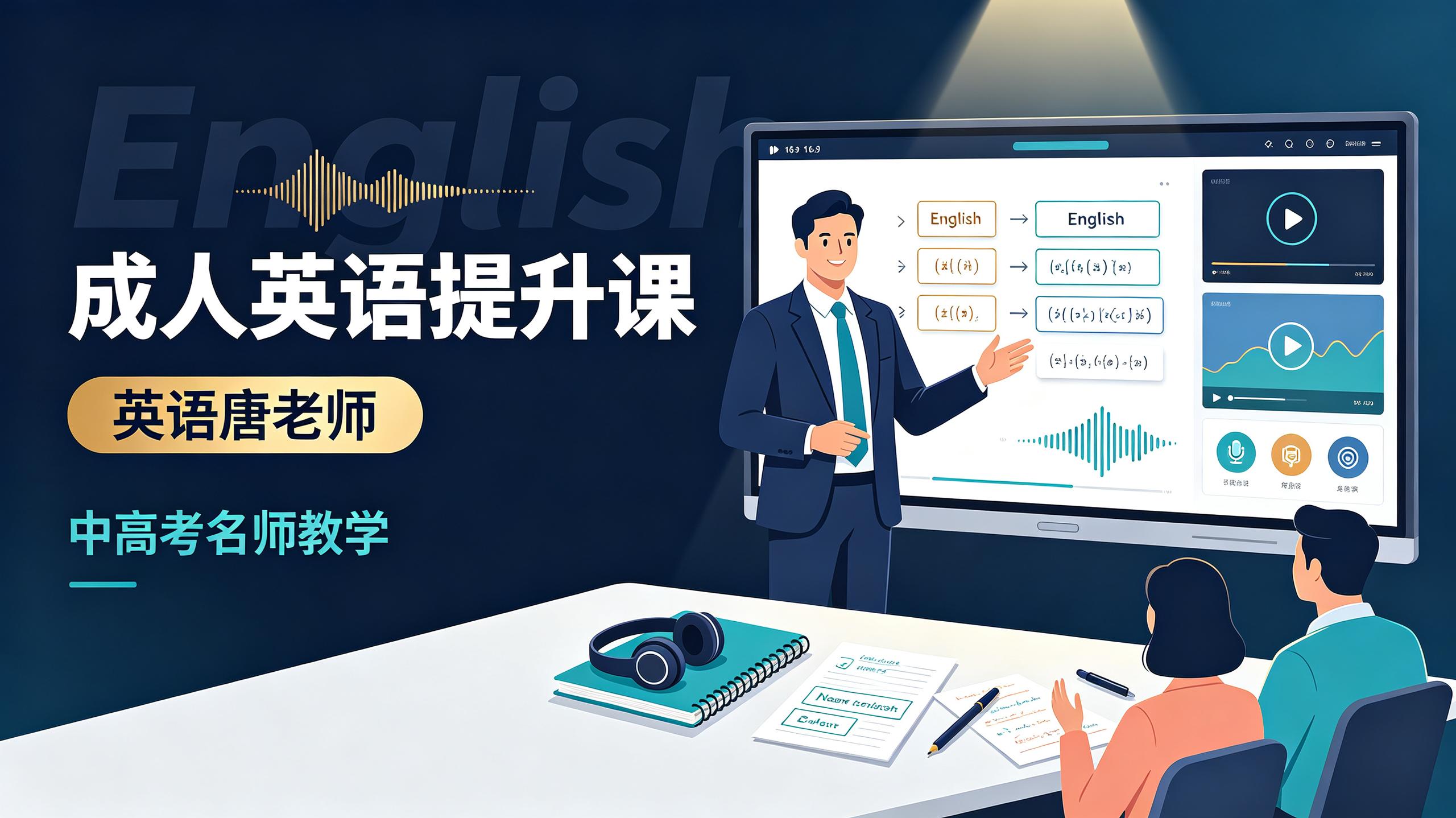 唐老师-成人英语提升课_英语唐老师(新东方中高考名师)插图 唐老师-成人英语提升课_英语唐老师(新东方中高考名师)