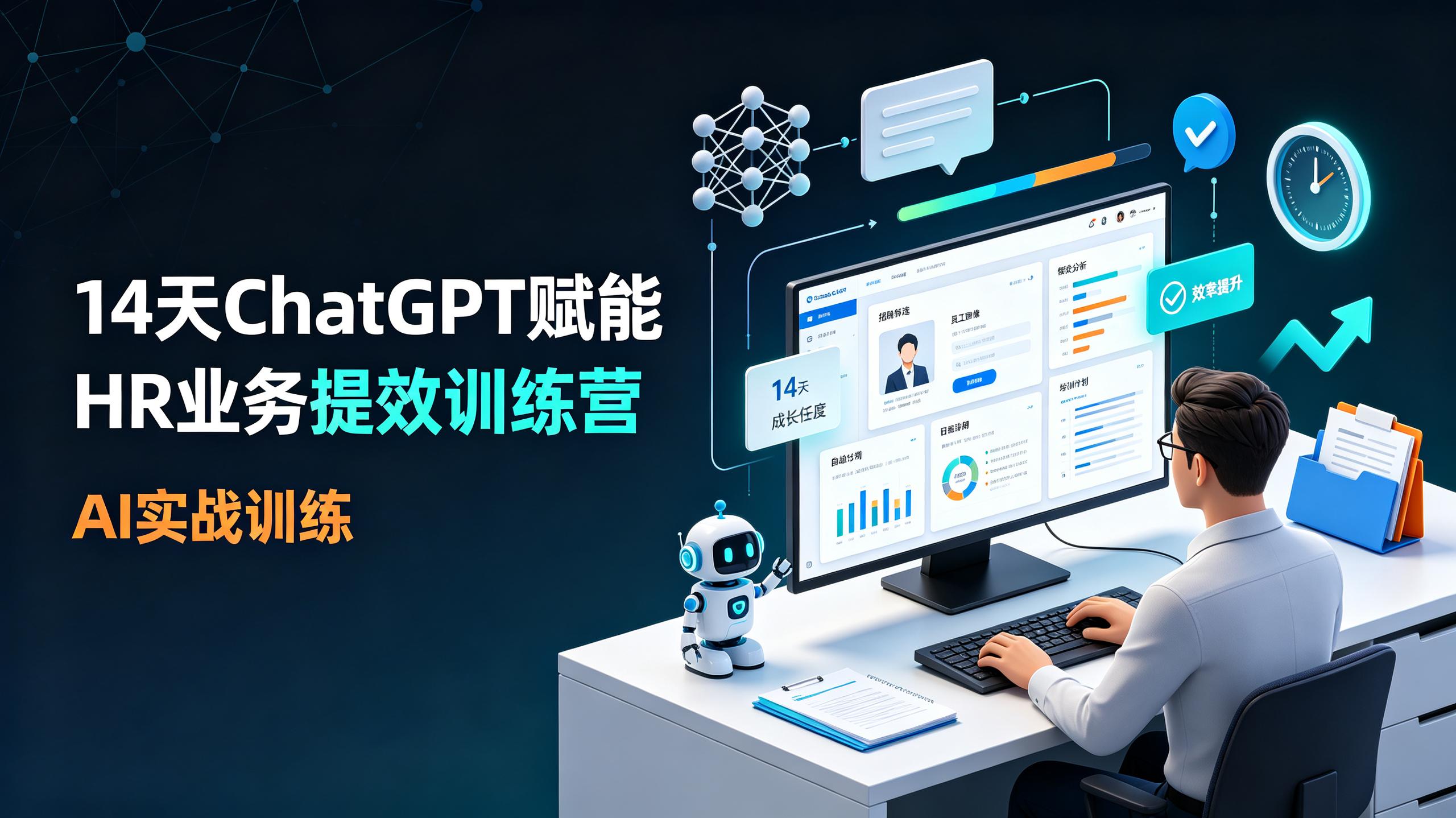 14天ChatGPT赋能HR业务提效训练营