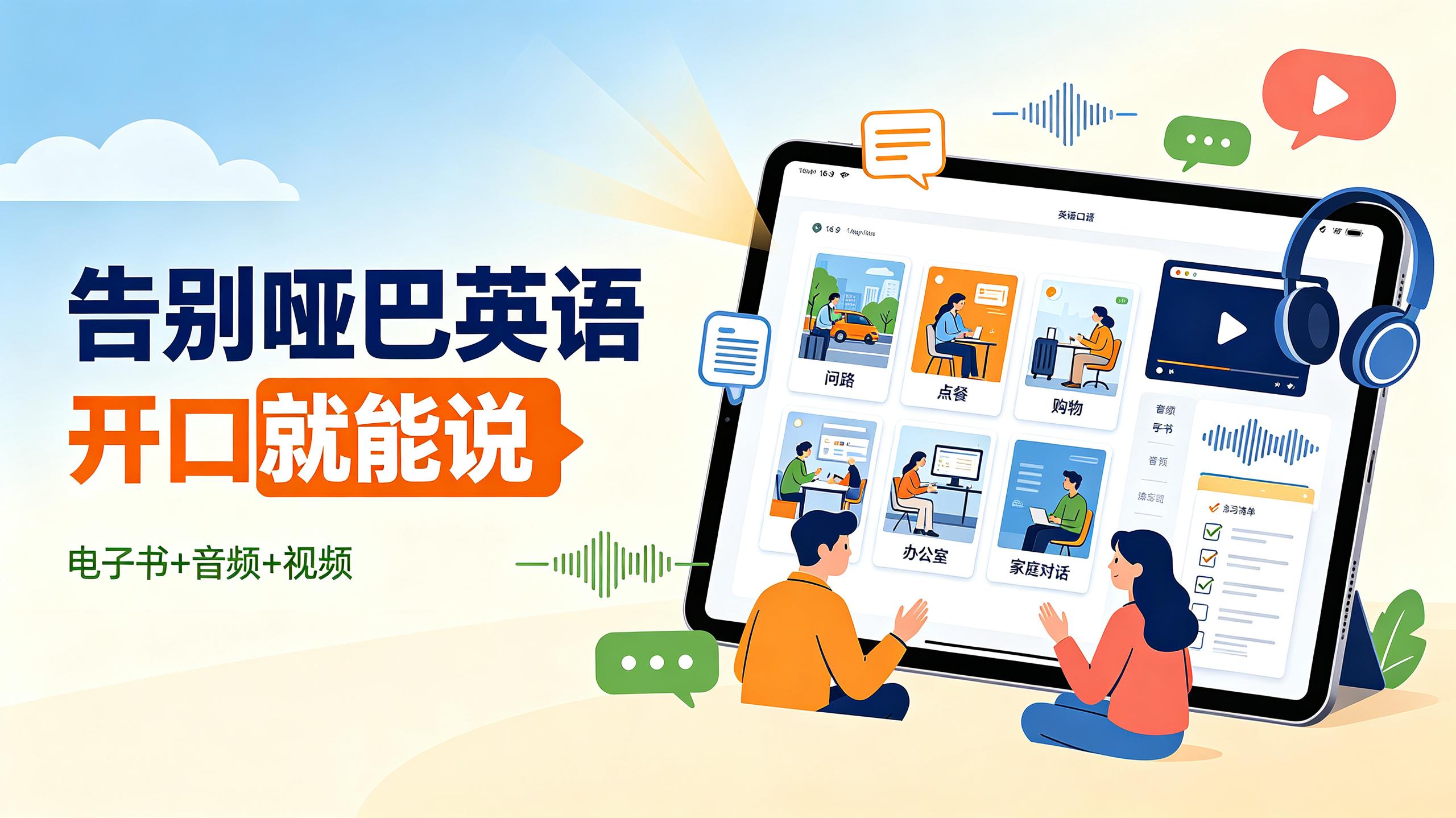告别“哑巴英语”《English for Everyday Activities》让你开口就能说!电子书+音频+视频插图 告别“哑巴英语”《English for Everyday Activities》让你开口就能说!电子书+音频+视频