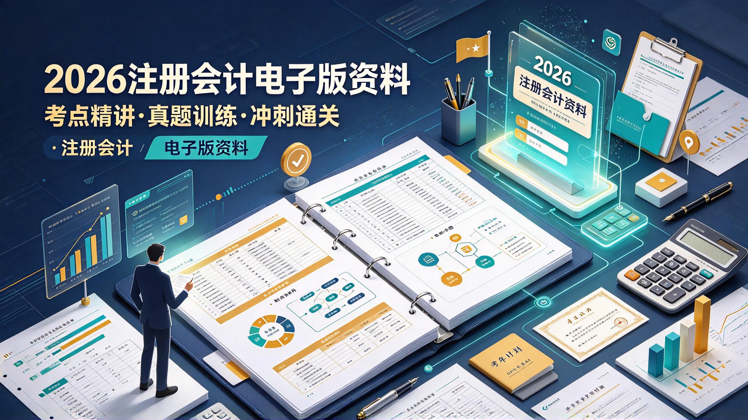 2026注册会计电子版资料插图 2026注册会计电子版资料