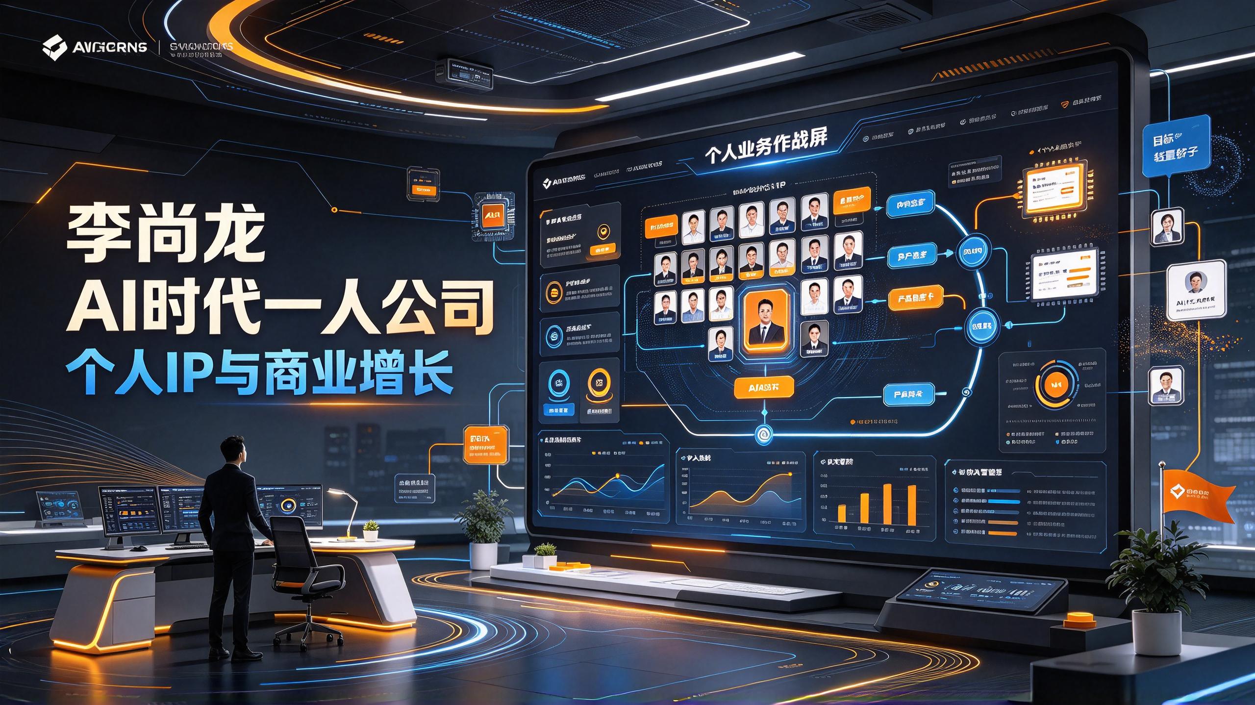 李尚龙AI时代一人公司插图 李尚龙AI时代一人公司