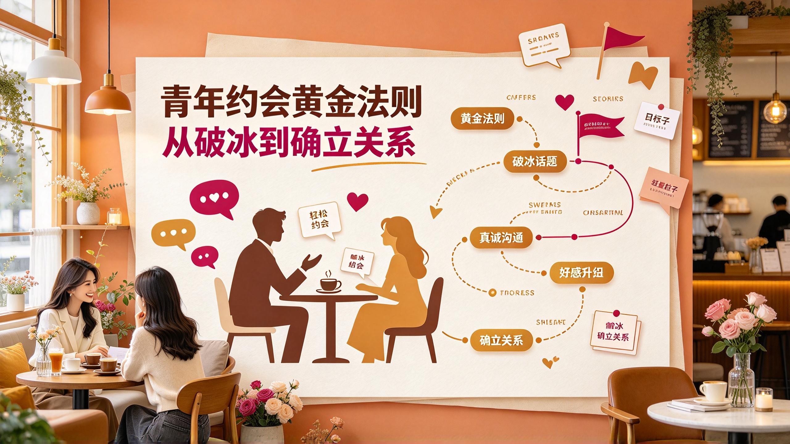 青年约会黄金法则 | 从破冰到确立关系一次讲透 | 脱单必看实战指南插图 青年约会黄金法则 | 从破冰到确立关系一次讲透 | 脱单必看实战指南