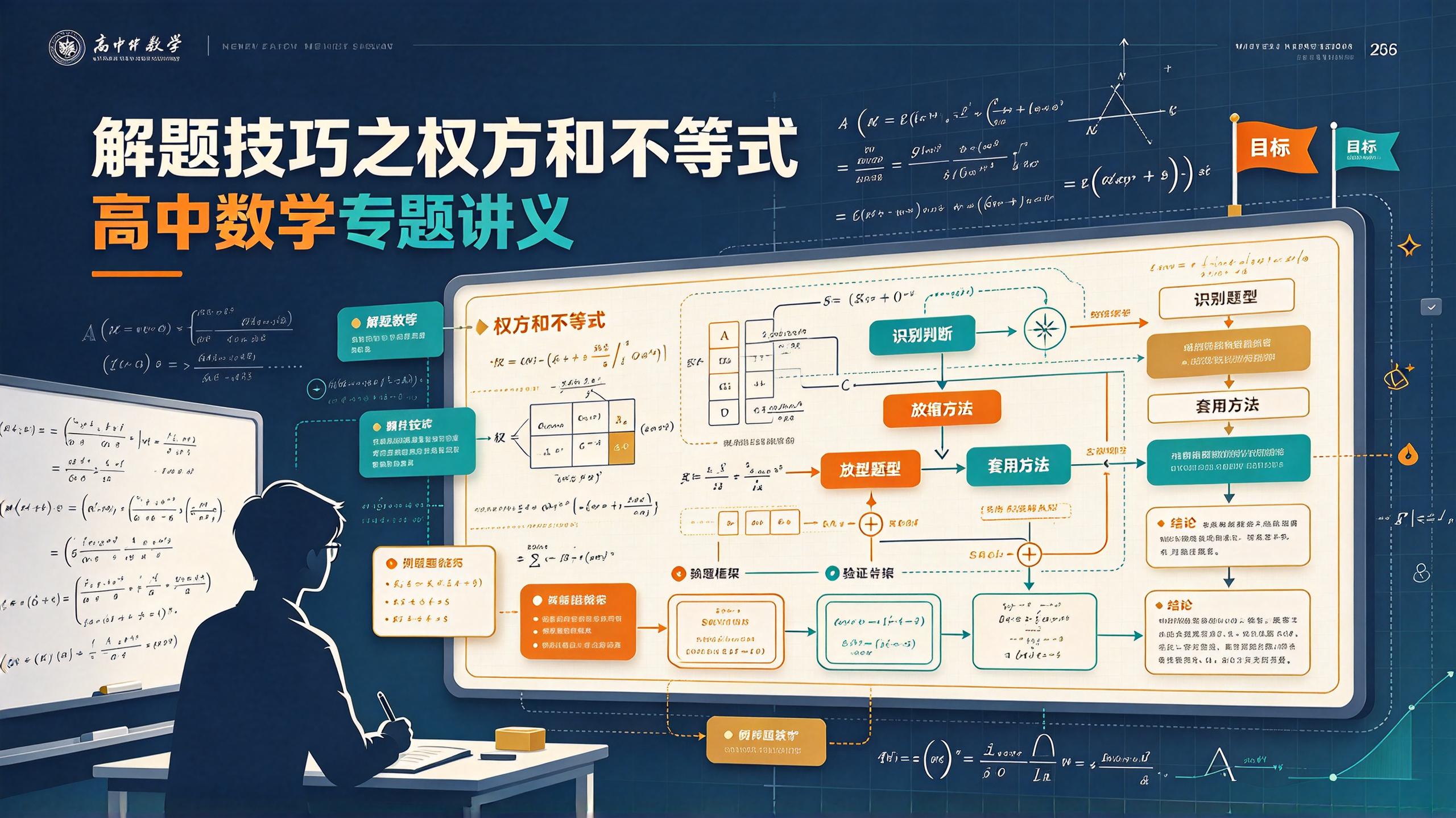 2026高中《解题技巧之权方和不等式讲义》(数学)插图 2026高中《解题技巧之权方和不等式讲义》(数学)