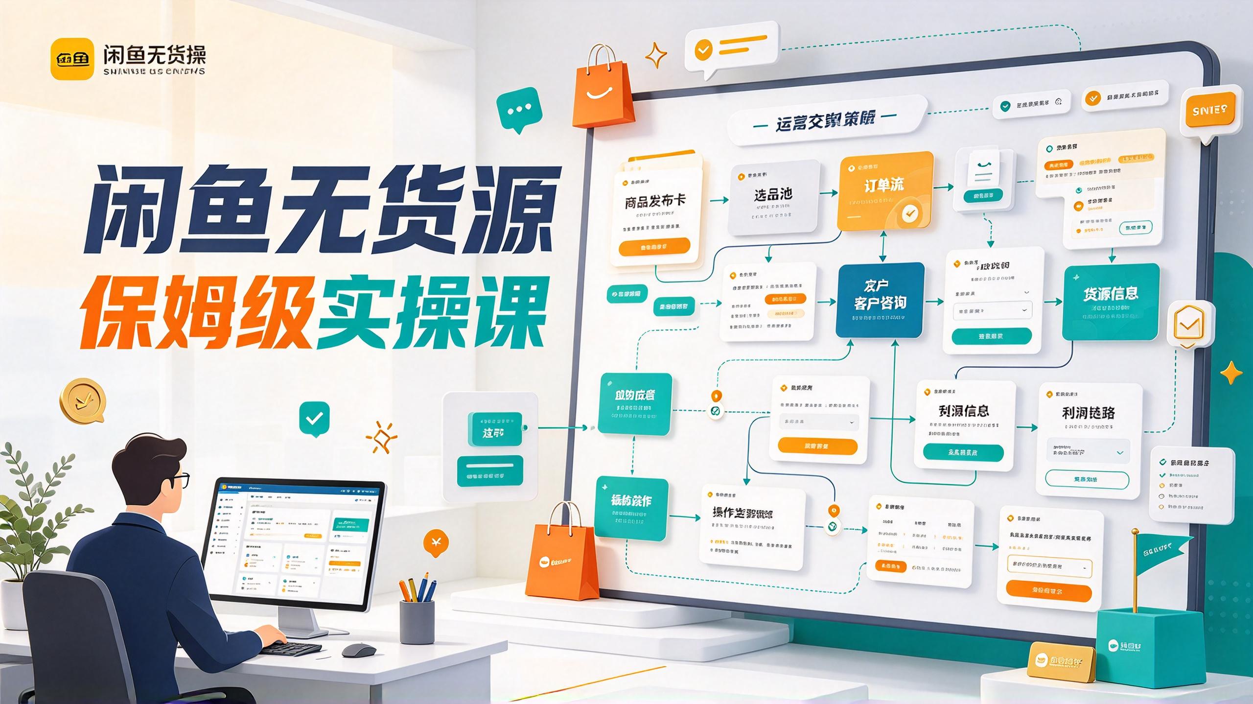 闲鱼无货源保姆级实操课插图 闲鱼无货源保姆级实操课